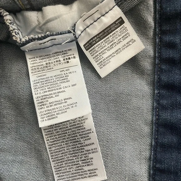 Levi's Indigo Denim Jacket - Picture 5 of 5